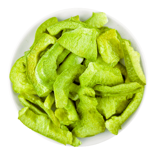 Freeze Dried Green Bell Pepper