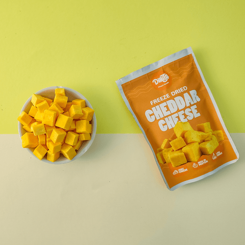 Freeze Dried Cheese Variety Pack -  3 oz Pouches (Pack of 6 - Two Of Each Flavor)