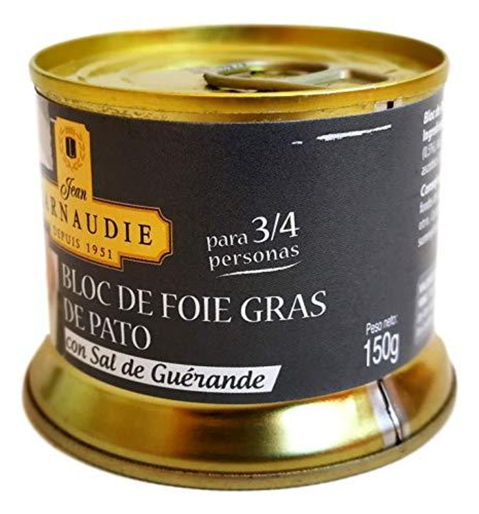 Foie gras de canard en tunnel à la découpe - 70 g
