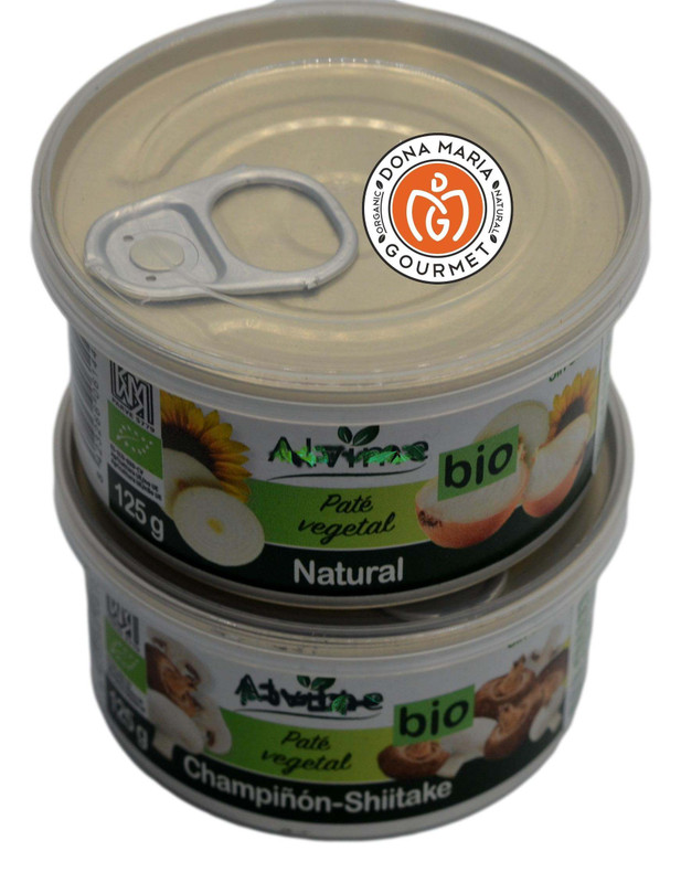 Vegan & Bio Onion and Shiitake Pate Variety 2 Packs | Gluten-Free | Organic farming