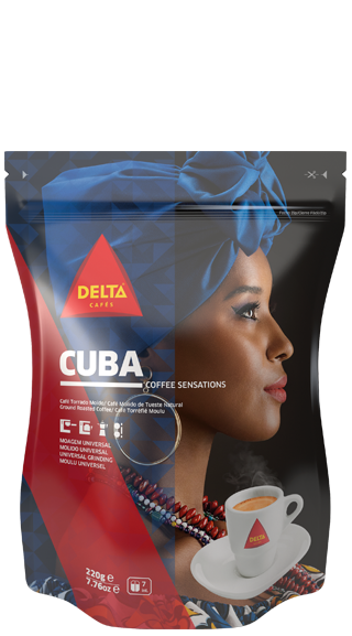 Coffee Delta CUBA universal ground (7.76 oz)