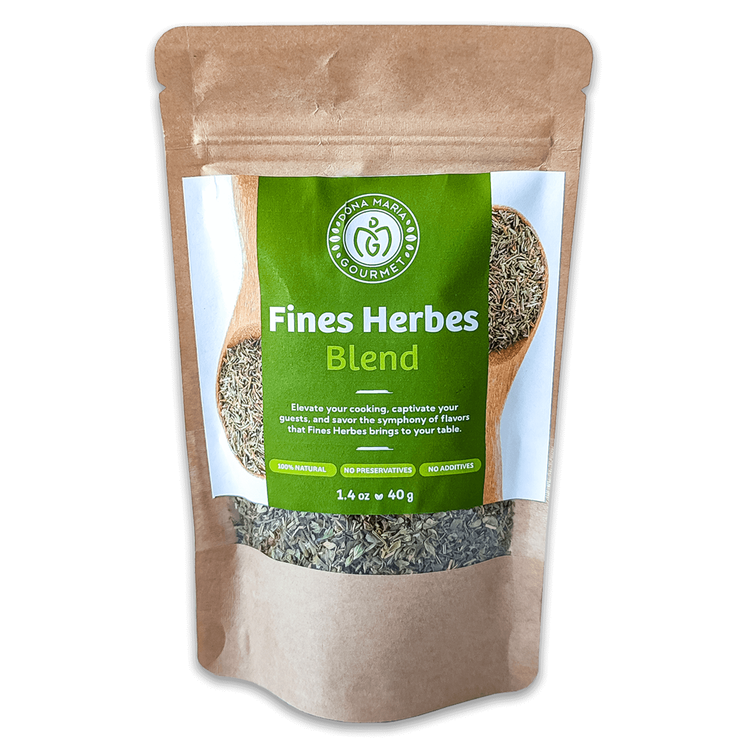 Fines Herbes Blend : Thyme, Basil, Oregano, Parsley, Rosemary (1.4
