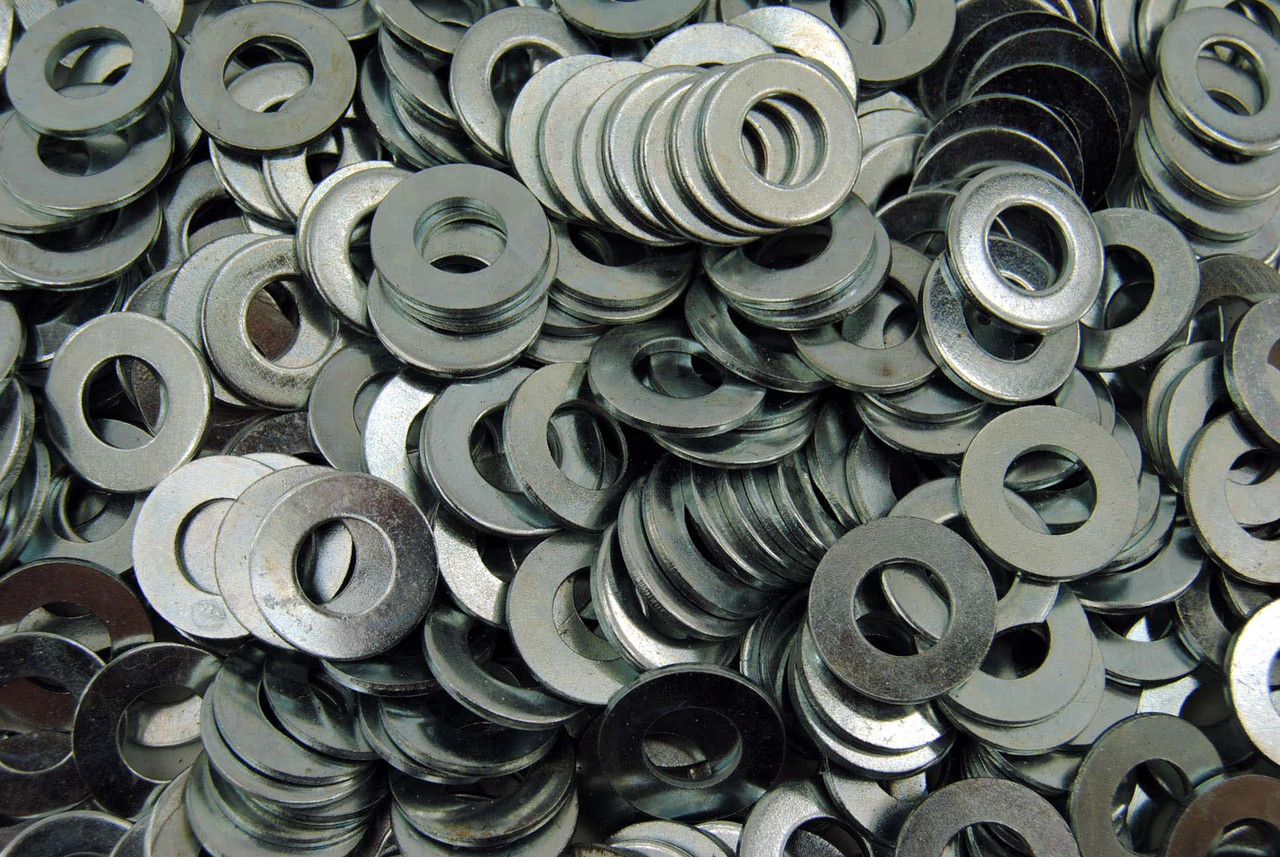 Metal Washers Flat Steel Zinc Plated