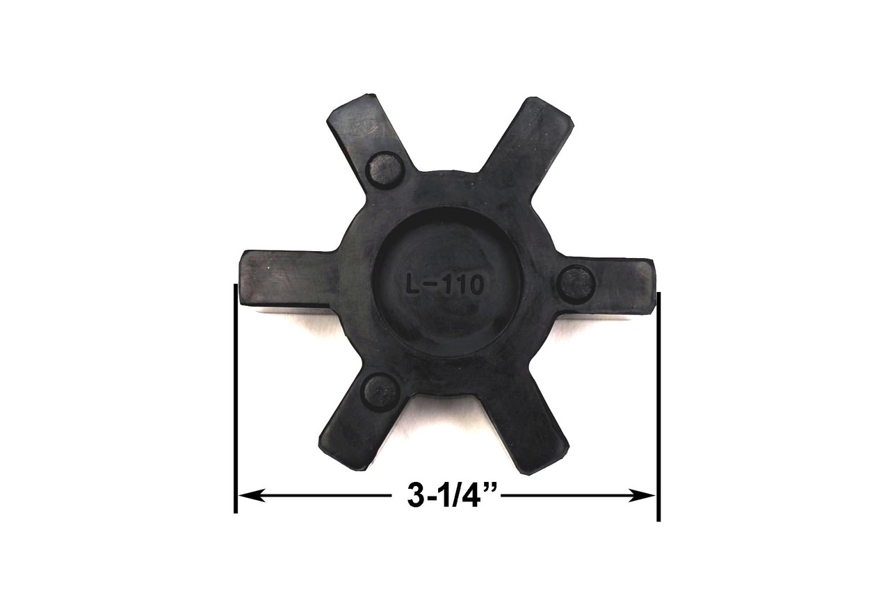 L110 Flexible NBR Rubber Spider Insert Fits L-110 Lovejoy Martin L