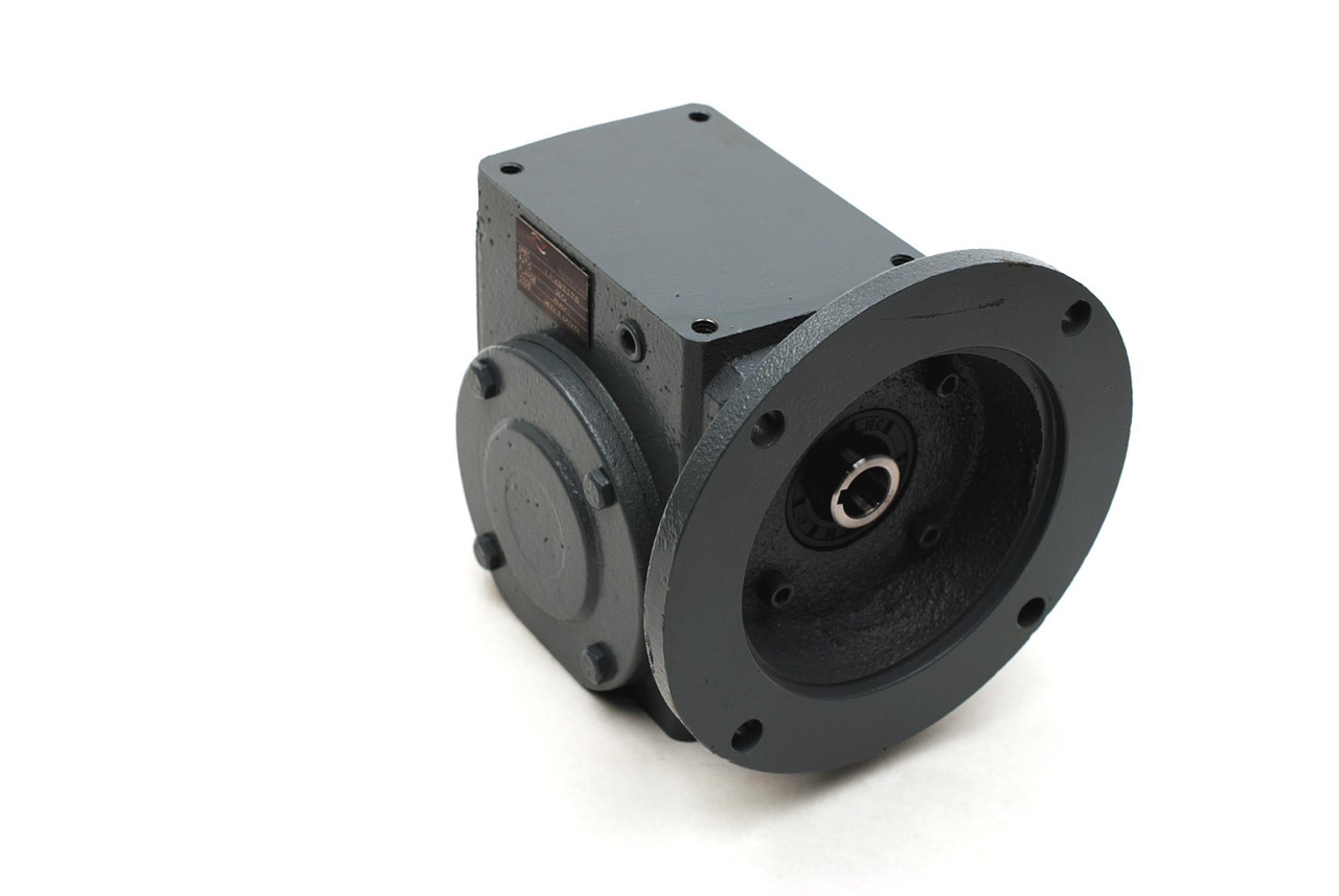 Lexar MRV050 Worm Gear Reducer - 50:1 Ratio, 56C Flange, 5/8" Input Shaft - Heavy Duty Industrial Speed Reducer 9 thumbnail image