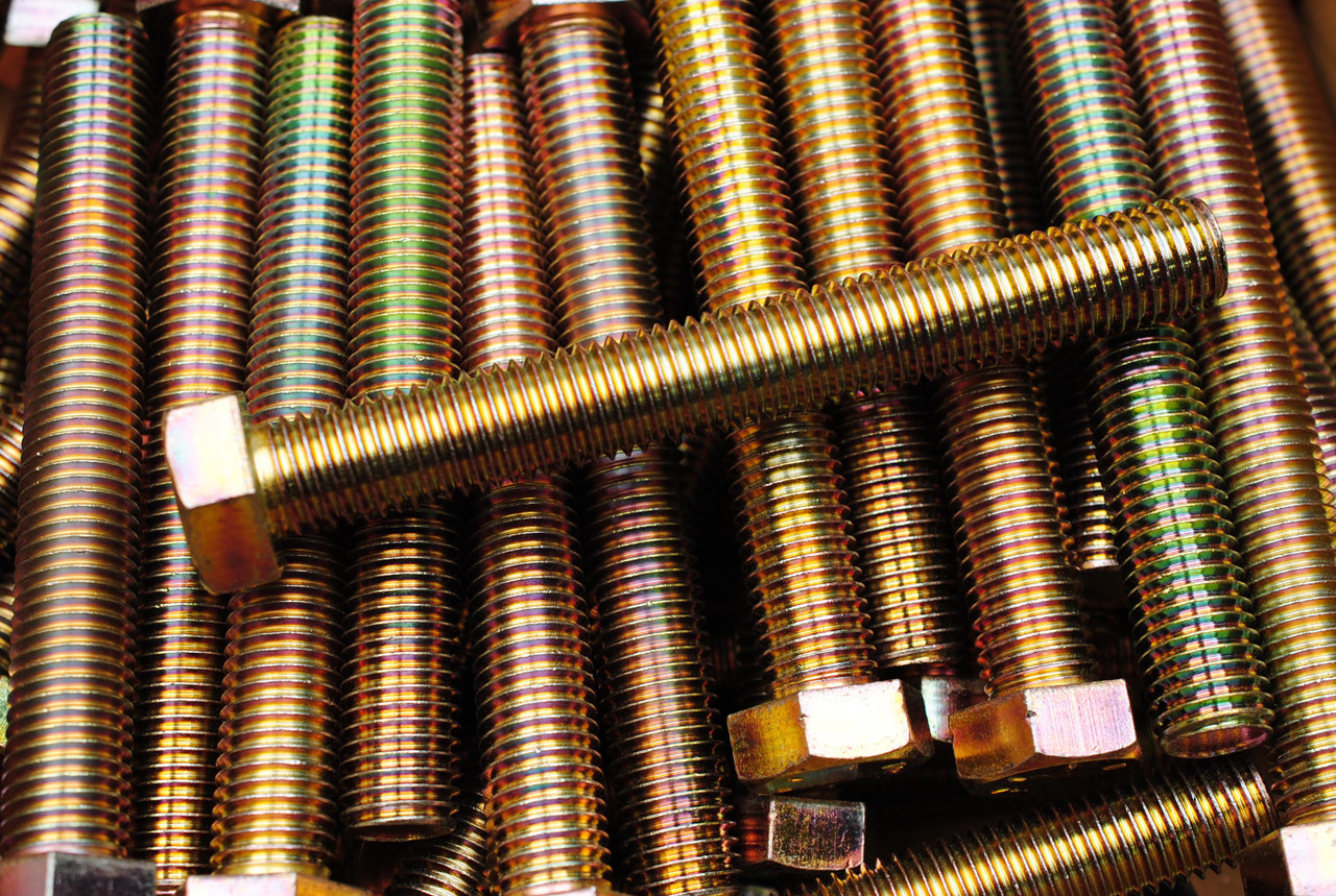 Brass Hex Head Full Thread Bolt