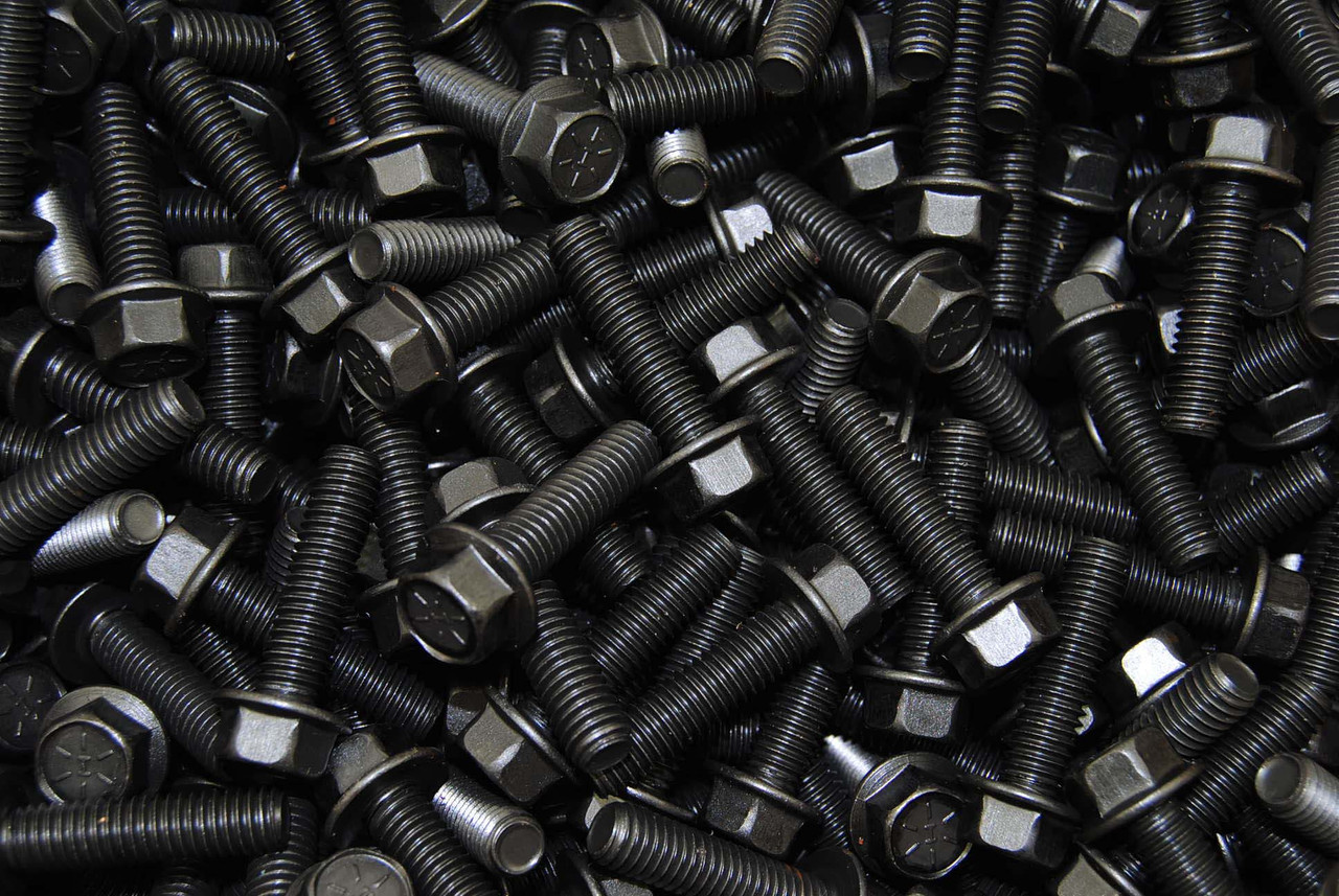 100) Grade Hex Head Flange Bolts 3/8-16 x 1-1/2 Cap Screw Lexar  Industrial