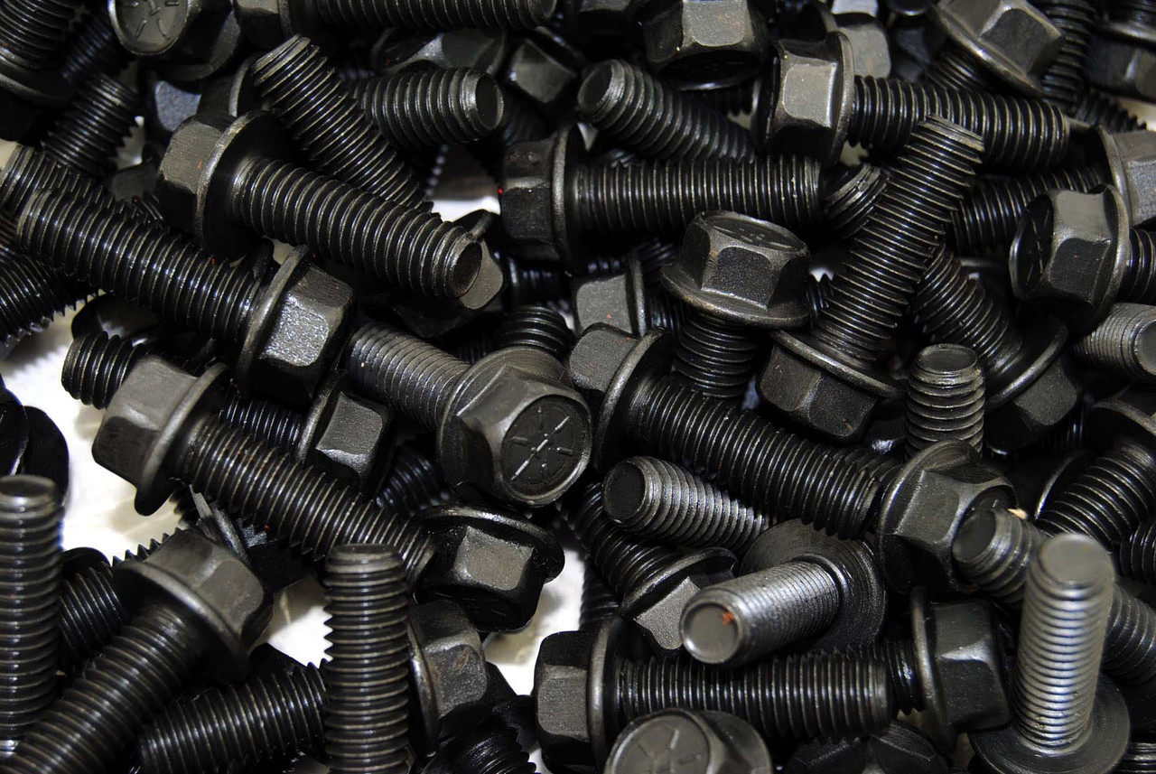 100) Grade Hex Head Flange Bolts 3/8-16 x 1-1/4 Cap Screw Lexar  Industrial