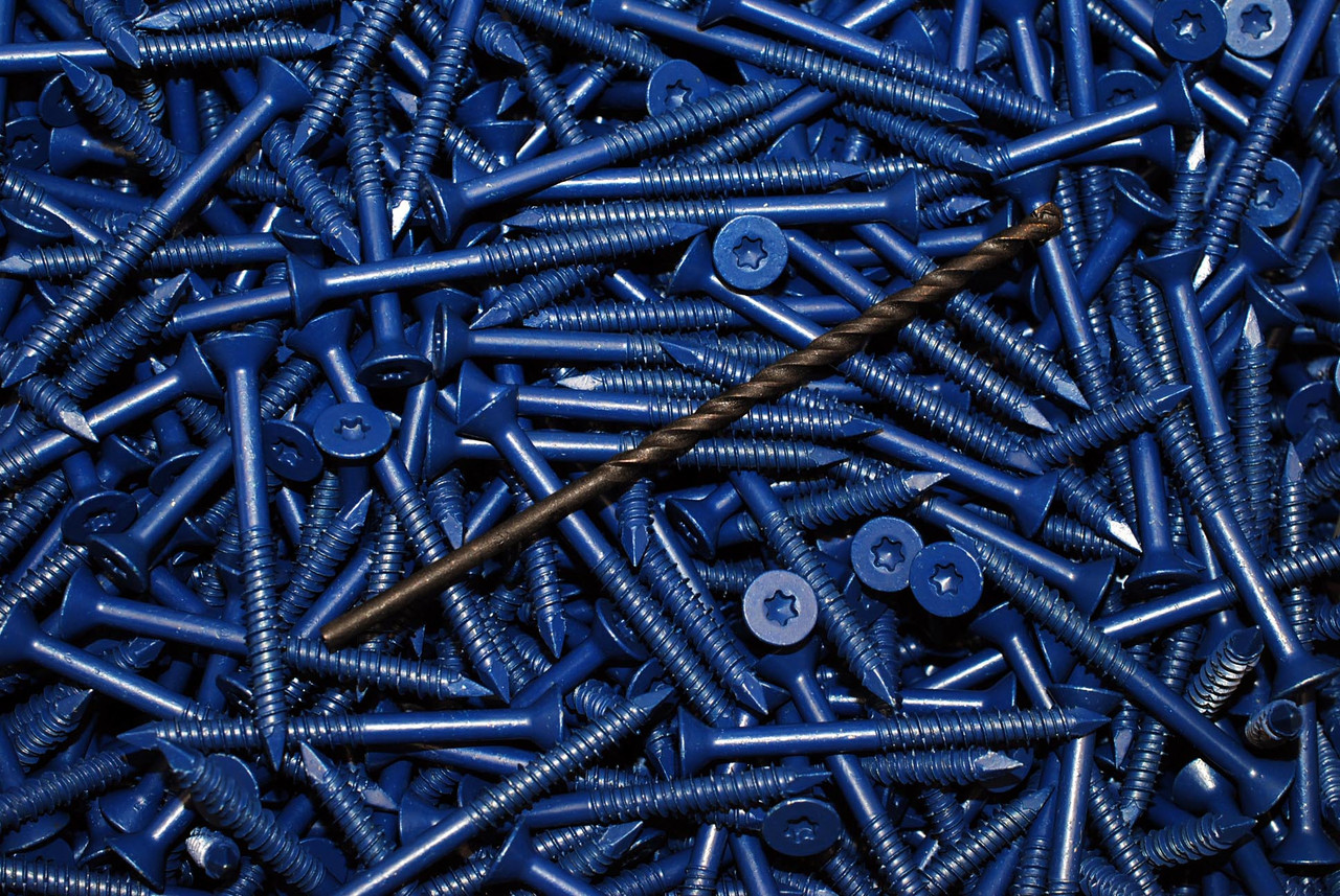 Tap Con Bit (150) T30 Torx Flat Head 1/4 x 2-3/4 Concrete Masonry Screw Tapcon ...
