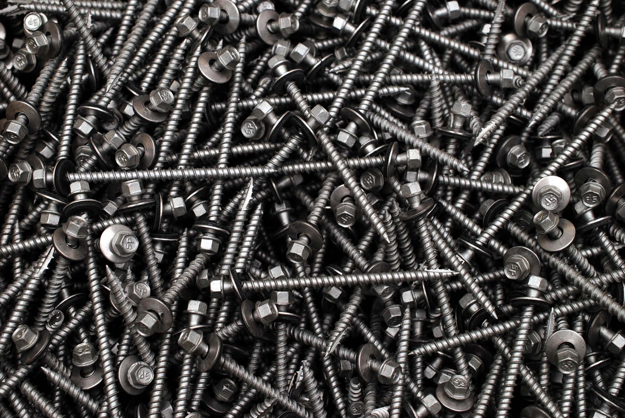 (200) Hex Neoprene Washer 10 x 3 Roofing Siding Sealing Screw Type 17