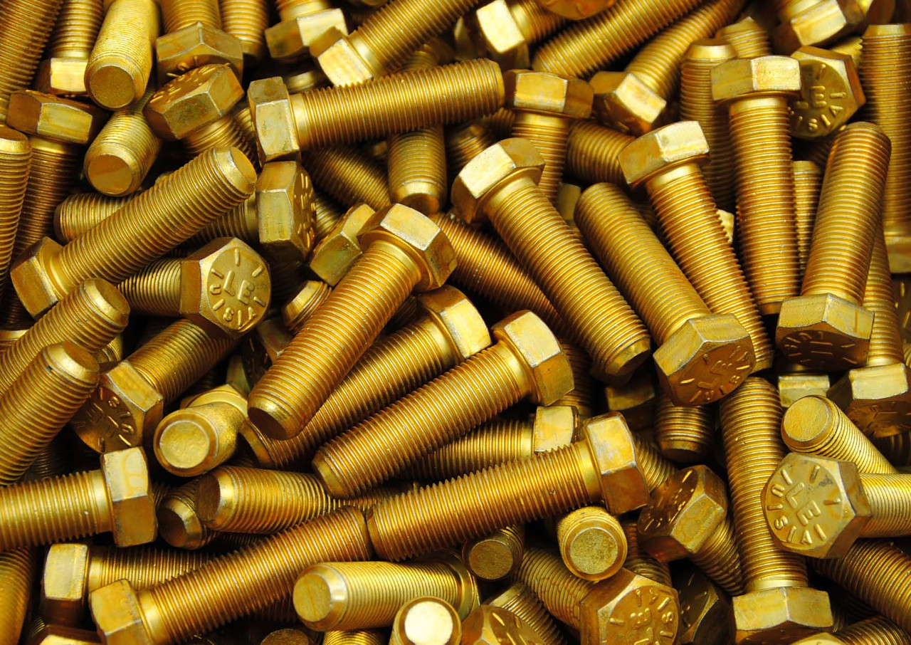 Aazon.co: (100) Hex Head Bolts 3/8-24 x 1-3/4 Grade 8 Fine Thread