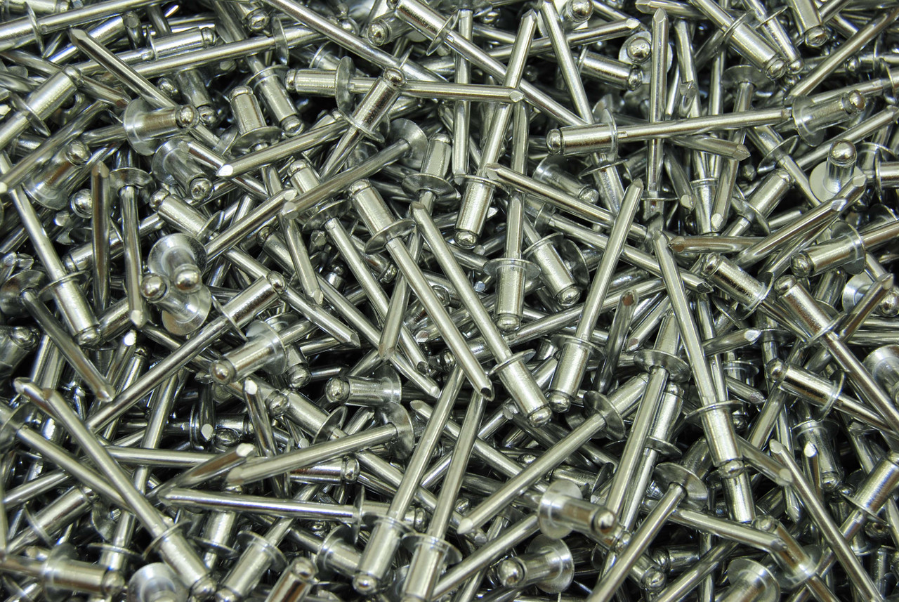 (300) 3/16 x 1/8 Aluminum Blind Pop Rivet AAD62 AD62ABS 62 Dome Head ...