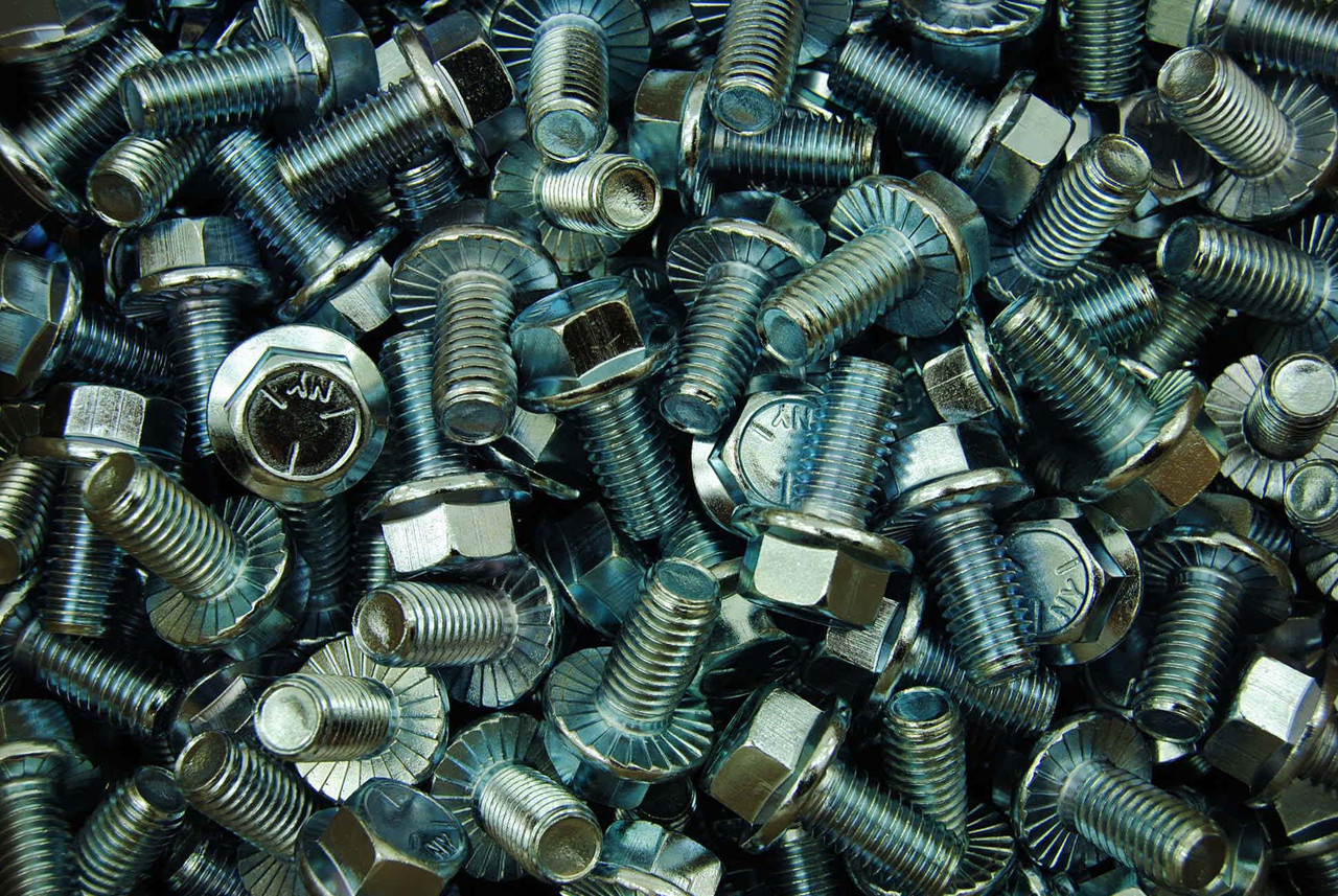 40) Grade Hex Head 1/2-13 x Serrated Flange Bolts Cap Screw Lexar  Industrial