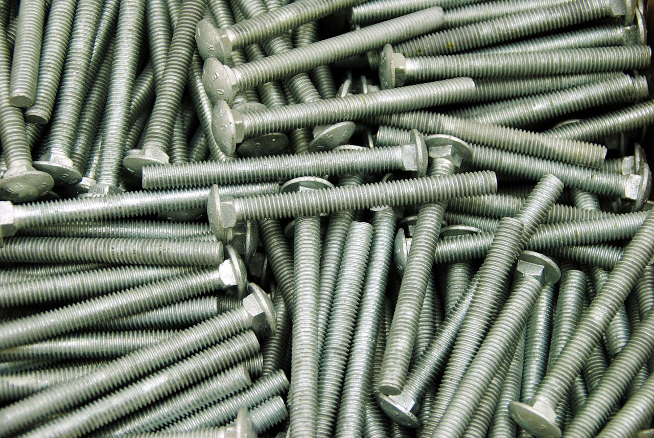 35-Pack Carriage Head Bolts, 3/8-16 X 6 Inches, Galvanized Steel, Grade A307 – Lexar Industrial 8 thumbnail image