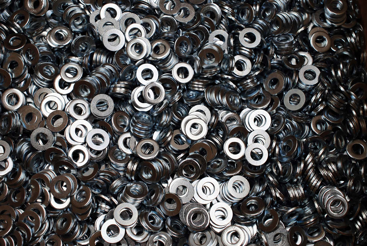 (500) Steel Backup Washers 8 1/4 x 1/2 Rivet Burr 0.50" OD x 0.06