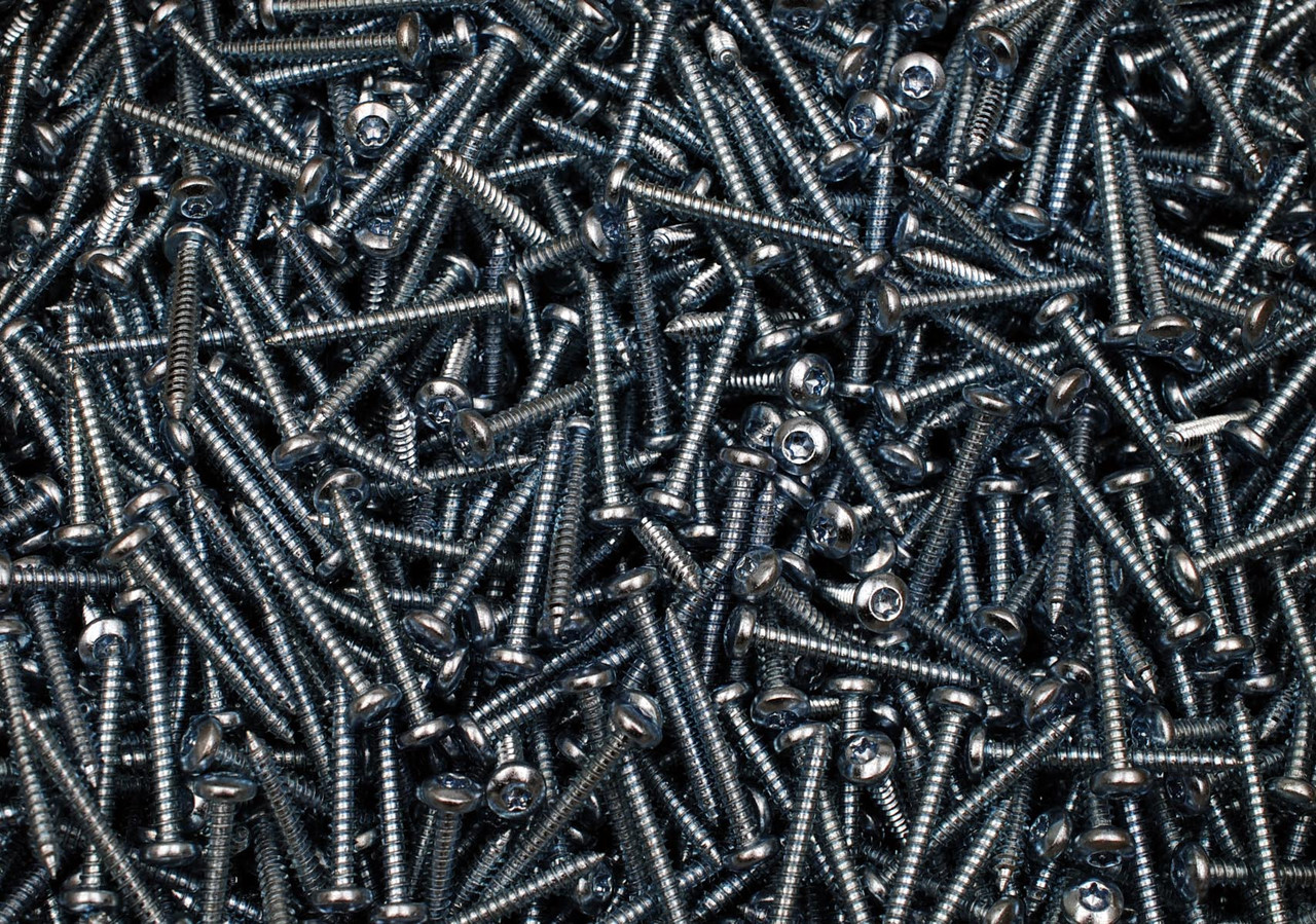 500) Torx Pan Head 10 x 1-1/2 Type AB Zinc Plated Sheet Metal