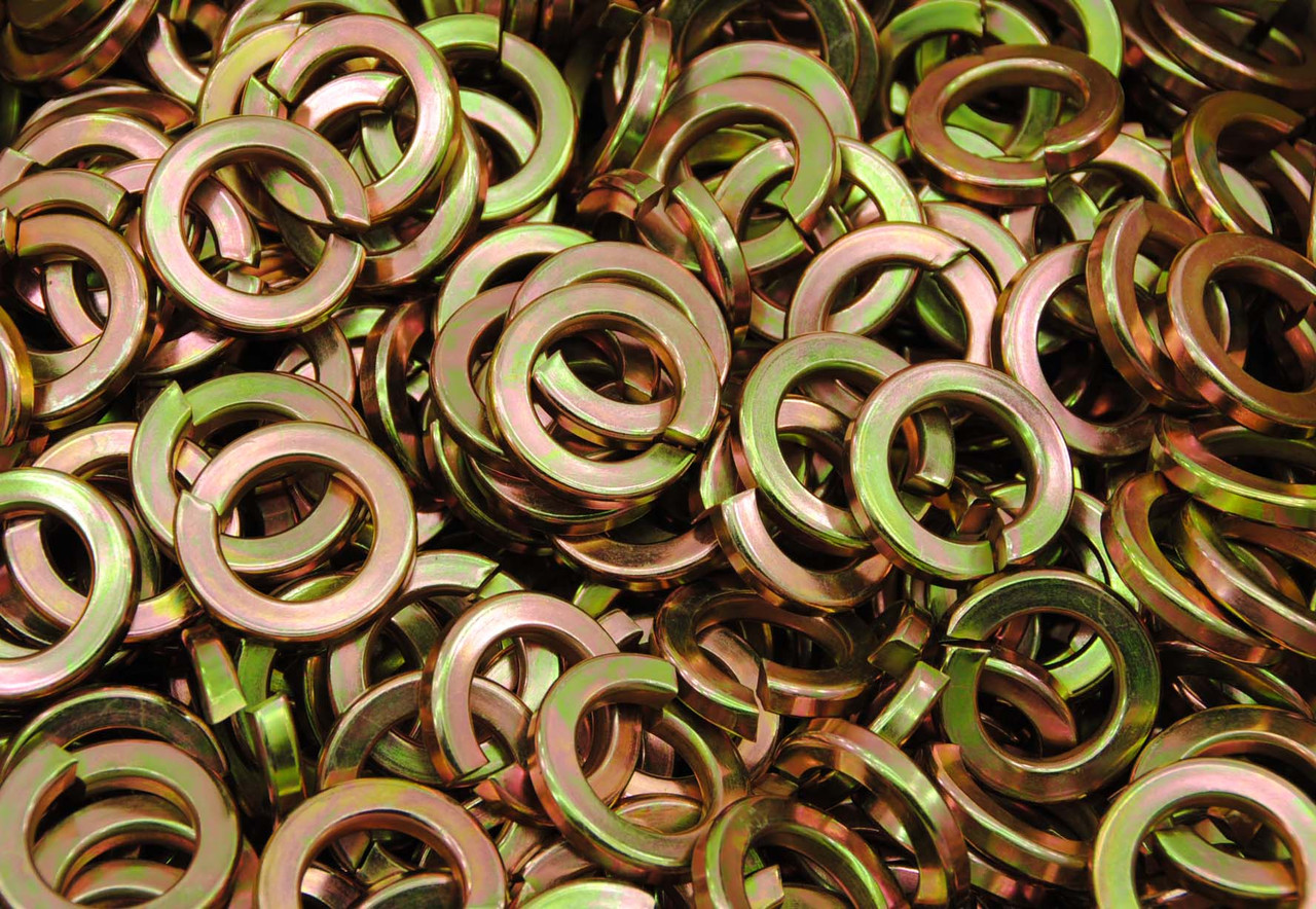 Yellow Lock Washers (70) Alloy 1