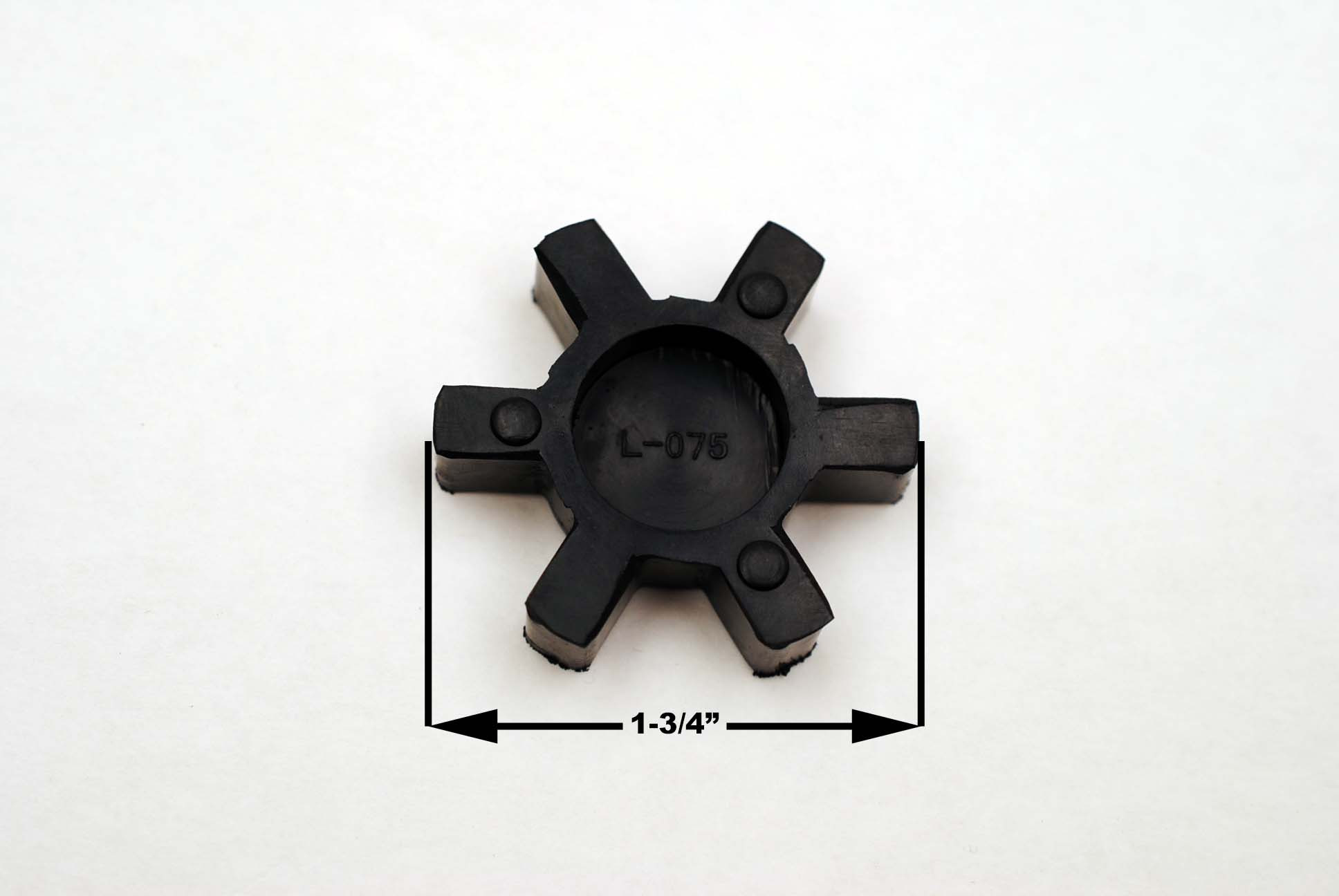 L075 Flexible NBR Rubber Spider Insert Fits L075 Lovejoy Martin LJaw