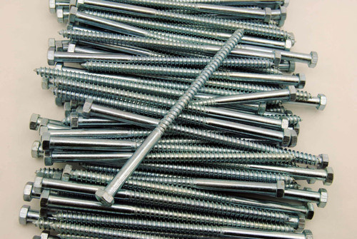 THREE様の専用ページです。 100) Slotted IHW Hex Bolt 3/8-16 x 1 Zinc Plated Type F