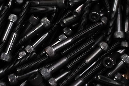 (25) Socket Head Cap Screws 1/2-13 x 3-1/2 Black SHCS A574 Machine Bolt