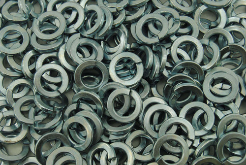 (250) 5/8" Split Lock Washers - Zinc Plated