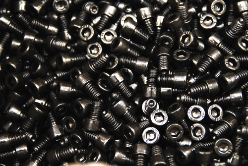 (500) Socket Head 1/4-20 x 3/8 Cap Screws Bolts SHCS Black