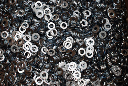 (500) Steel Backup Washers #8 - 1/4 x 1/2 Rivet Burr 0.50" OD x 0.06" Thick
