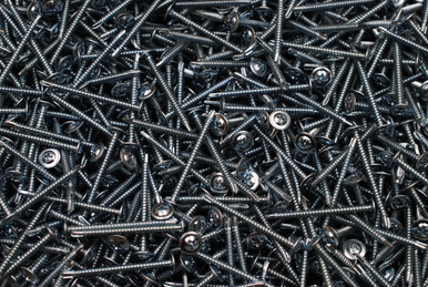 Grabber | 10 X 4-in Phillips, Modified Truss Head, Fine Thread Streaker Point Clear Zinc Screws Bulk 31102z