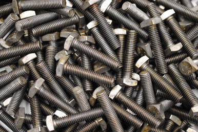 Lexar Industrial 60pc Square Head Bolts - 3/8-16 X 3, Unplated A307 Steel, 9/16 Drive