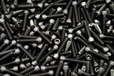 150 Viti A Testa Brugola A574 Nere 5/16-18 X 1 - Bulloni Macchina In Acciaio Per Progetti