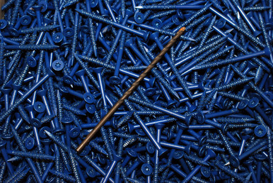 150) Phillips Flat Head 3/16 X 4 Concrete Masonry Screws Tapcon
