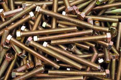 50) 3/8-16 X 2-1/4 Grade 8 HHCS Hex Head Tap Bolts Fully Threaded