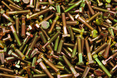 300 Pack – 1/4-20 X 1-1/4" Grade 8 Hex Cap Screws – Yellow Zinc Finish – Lexar Industrial