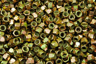 Nikon 2.8 10 Dadi Esagonali Grado 8 In Acciaio Zincato Giallo - Filettatura 5/8-18 Pollici, Per Applicazioni Pesanti Dado Zincato Ad Alta Resistenza - Foto 7