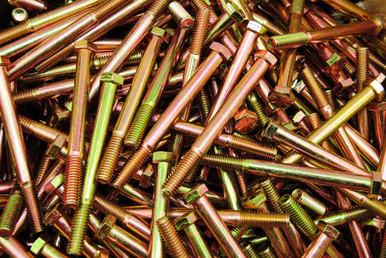 3/8-16 x 1-1/4 KM-USA High Head Grade 8 (USS) Cap Screw - 100