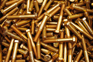 50) Hex Head Bolts 1/2-20 x 1-1/2 Grade 8 Fine Thread
