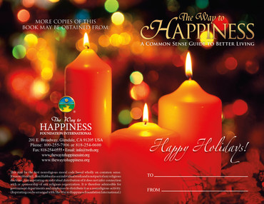 The Way to Happiness - Christmas Custom Cover