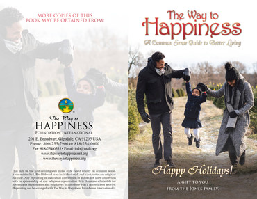 The Way to Happiness - Holiday Custom Cover