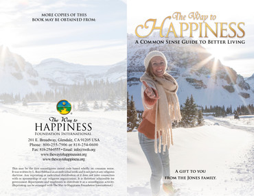 The Way to Happiness - Holiday Custom Cover