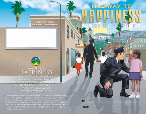 The Way to Happiness – Hollywood Police Cartoon Cover