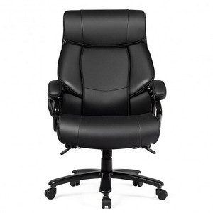 Big & Tall 400lb PU Leather Massage Office Chair-Black B593-HW65238 Big & Tall 400lb PU Leather Massage Office Chair-Black B593-HW65238