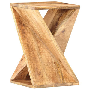 Side Table Natural mango wood Solid mango wood Side Table Square A949-286183 Side Table Natural mango wood Solid mango wood Side Table Square A949-286183