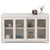 Modern Cream White Wood Buffet Sideboard Cabinet with Glass Sliding Door Q280-WBSCD1659420123 Modern Cream White Wood Buffet Sideboard Cabinet with Glass Sliding Door Q280-WBSCD1659420123