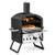 Outdoor Pizza Oven with Anti-scalding Handles and Foldable Legs-Black - Color: Black D681-NP10814BK Outdoor Pizza Oven with Anti-scalding Handles and Foldable Legs-Black - Color: Black D681-NP10814BK
