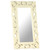 Mirror White Solid mango wood Medium Decorative Inlays Mirror A949-321642  Mirror White Solid mango wood Medium Decorative Inlays Mirror A949-321642