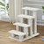 4-Step Pet Stairs Carpeted Ladder Ramp Scratching Post Cat Tree Climber-Beige - Color: Beige D681-PS7174 4-Step Pet Stairs Carpeted Ladder Ramp Scratching Post Cat Tree Climber-Beige - Color: Beige D681-PS7174