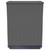 Planter Set of 2 Black Polypropylene 11.8x11.8x14.6 in. A949-364182  Planter Set of 2 Black Polypropylene 11.8x11.8x14.6 in. A949-364182