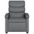 Massage Recliner Chair Grey Faux leather Standard A949-371723  Massage Recliner Chair Grey Faux leather Standard A949-371723