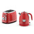 MegaChef 1.8 Quart Electric Tea Kettle and 2 Slice Toaster Combo in Red D970-MC-BTBK-R MegaChef 1.8 Quart Electric Tea Kettle and 2 Slice Toaster Combo in Red D970-MC-BTBK-R