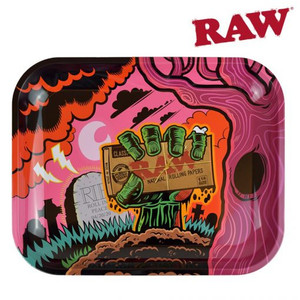 RAW Zombie Rolling Tray Large RAW Zombie Rolling Tray Large